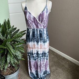 Tie-Dye Maxi Dress